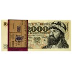 Paczka bankowa 2.000 złotych 1982 - CC - (100 szt.)