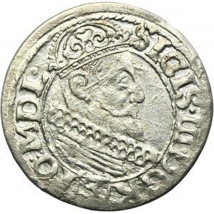 Sigismund III Vasa, 3 Kreuzer Krakau 1618 - RARE