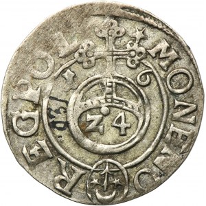 Zikmund III Vasa, Poloviční stopa Bydgoszcz 1616 - RZADSZY, Sas erb