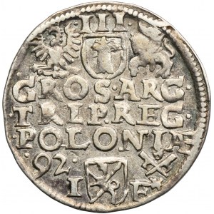 Sigismund III Vasa, 3 Groschen Posen 1592