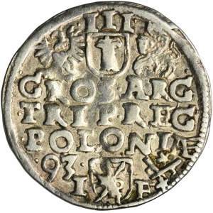 Sigismund III Vasa, 3 Groschen Posen 1593