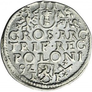 Žigmund III Vaza, Trojak Poznaň 1592 - dátum na ľavej strane