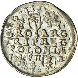 Sigismund III Vasa, 3 Groschen Posen 1596