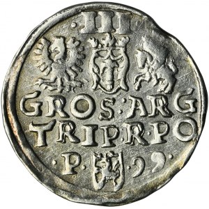 Sigismund III Vasa, 3 Groschen Posen 1599