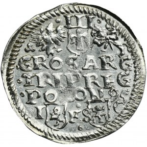 Sigismund III Vasa, 3 Groschen Bromberg 1595