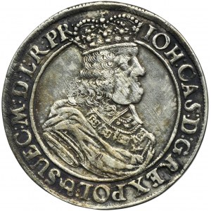 John II Casimir, 1/4 Thaler Danzig 1662 DL