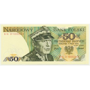 50 złotych 1975 - BN -