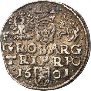 Sigismund III Vasa, 3 Groschen Wschowa 1601