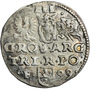 Sigismund III Vasa, 3 Groschen Wschowa 1599 - SIG III