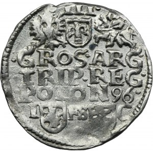 Sigismund III Vasa, 3 Groschen Bromberg 1596