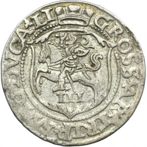 Žigmund II August, Trojak Vilnius 1562 - L/LI