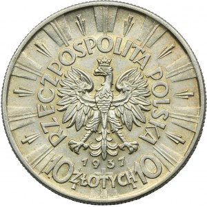 Piłsudski, 10 złotych 1937