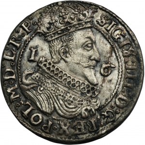 Sigismund III Vasa, 1/4 Thaler Danzig 1626 - P: