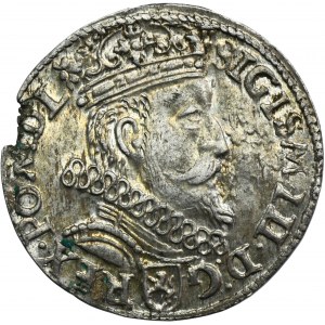 Sigismund III Vasa, 3 Groschen Krakau 1605