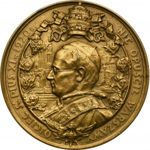 Medaile k 10. výročí Zázraku na Visle 1930