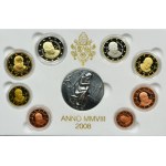 Sada, Vatikán, ročník 2008, mince a žetony (9 ks)