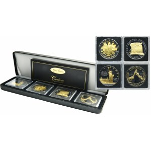 Set, USA, Golden Enigma, 1 Dollar (4 pcs.)
