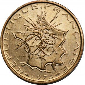 France, V Republic, 10 Francs Pessac 1974 - PIEFORT - RARE