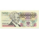 2 miliony złotych 1993 - A - z autografem A.Heidricha