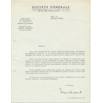 France, Société Générale, Traveler's Check Template