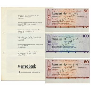 Holandsko, Amro Bank, vzor cestovného šeku
