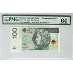 100 złotych 2012 - AA - PMG 64 - z autografem A. Heidricha