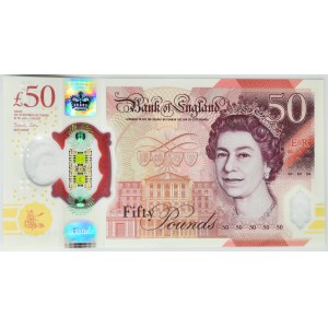 Great Britain, 50 Pounds 2021 - Polymer