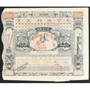 Tehate Society for Trade, Industry and Agriculture, 1,000 mkp 1920