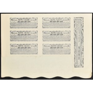 Tehate Towarzystwo dla Handlu, Przemysłu i Rolnictwa, 25 x 1.000 mkp 1923, Emisja III