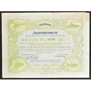 Transportmłyn S.A., 100,000 mkp 1923