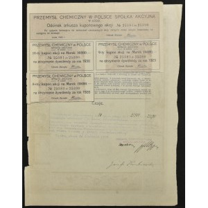 Przemysł Chemiczny w Polsce S.A., 10 x 1 000 marek 1920, Emise I