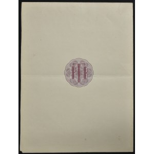 Polskie Towarzystwo Budowlane S.A., 10 x 25 zł 1927, Emisja I