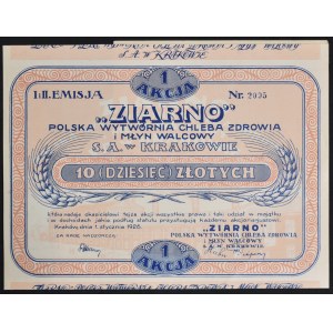 Polska Wytwórnia Chleba Zdrowia and Waltz Mill Ziarno S.A., PLN 10.