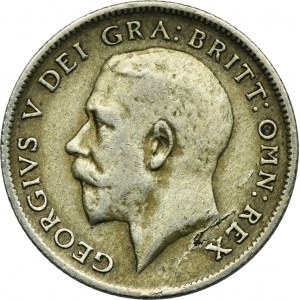 Great Britain, George V, 6 Pence London 1925