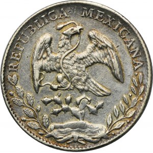 Mexico, Republic, 8 Reales Culiacán 1869 CN AM