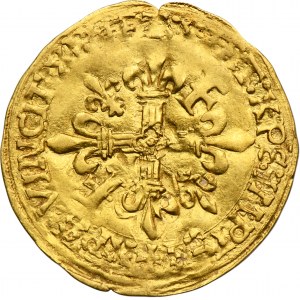 France, Francis I, Ecu d'or au soleil undated