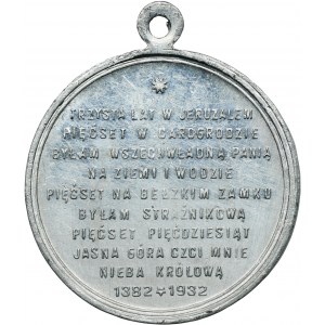 Medaile k 550. výročí ikony Panny Marie Čenstochovské 1932