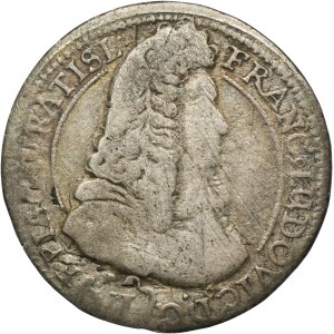 Silesia, Duchy of Neisse, Franz Ludwig von Pfalz-Neuburg, 6 Kreuzer Neisse 1693 LPH