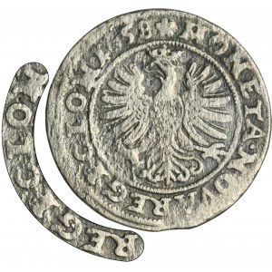 John II Casimir, 3 Kreuzer Oppeln 1658 - VERY RARE