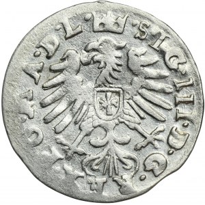Žigmund III Vasa, Vilniuský groš 1609 - L/LI - VELMI ZRADKÉ, dátum 1009