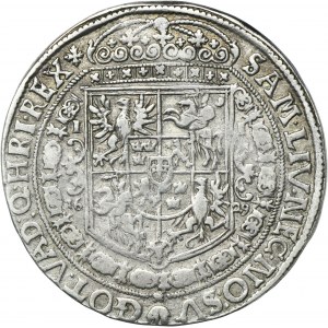 Sigismund III Vasa, Thaler Bromberg 1629 - RARE, cross under bust