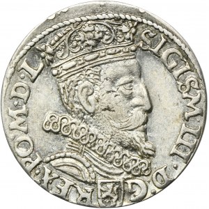 Sigismund III Vasa, 3 Groschen Krakau 1602
