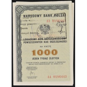 PKO 5-year Deposit Savings Bond, PLN 1,000.