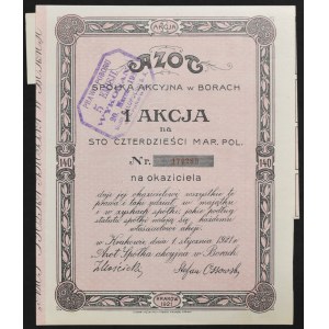 Azot S.A., 140 mkp 1921