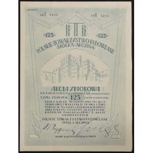 Polskie Towarzystwo Budowlane S.A., 5 x 25 zlotých 1927, emisia I