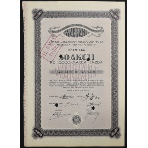 Składy Towarowe Warrant S.A., 50 x 10.000 mkp, Emisja I