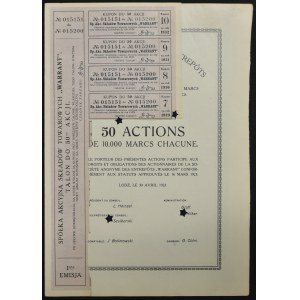 Składy Towarowe Warrant S.A., 50 x 10.000 mkp, Emisja I