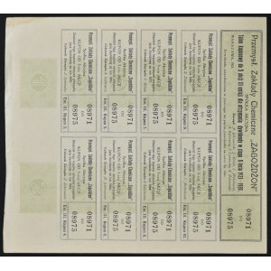 Zjednoczone Zakłady Chemiczne Zagożdżon S.A., 5 x 1.000 mkp, Emisja III