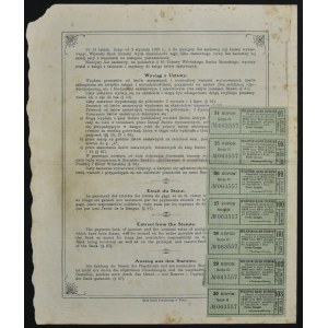 Vilnius Land Bank, 4.5% mortgage bond, 10 zloty 1929, series II