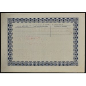 Bank Gospodarstwa Krajowego, 7%/5.5% municipal bond PLN 1,720, Issue II, Conversion 1938